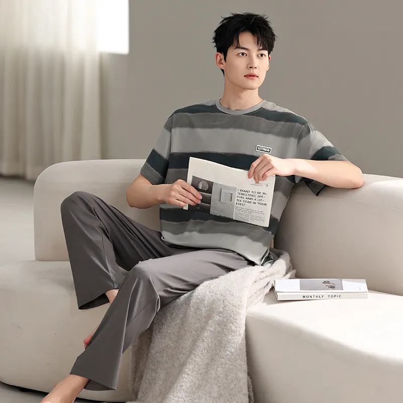 ROMANTIC·SPRING Pajama Set Men's-5