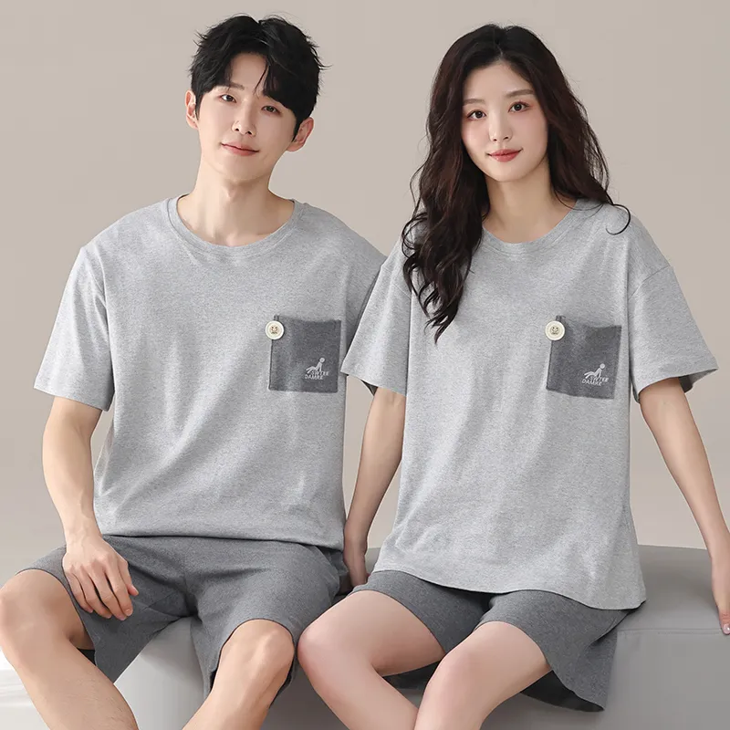 ROMANTIC·SPRING Pajama Set Unisex Image Color-5