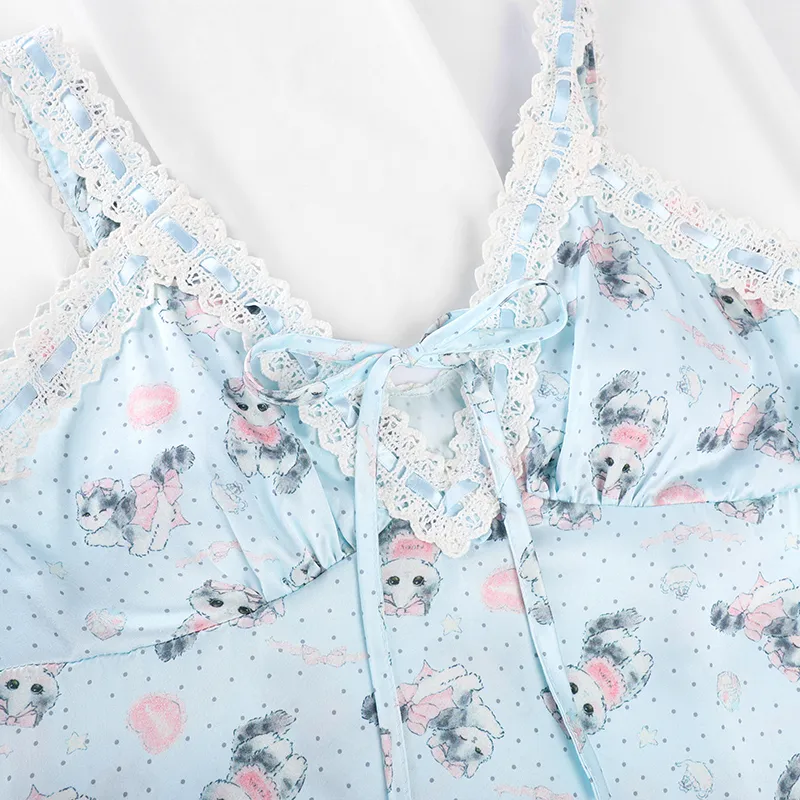 ROMANTIC·SPRING Nightgown Women's-5