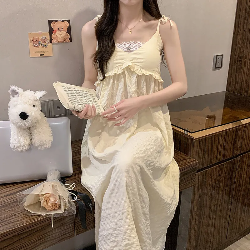 ROMANTIC·SPRING Nightgown Set Women's-3