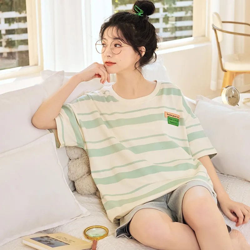 ROMANTIC·SPRING Pajama Set Women's Image Color-4