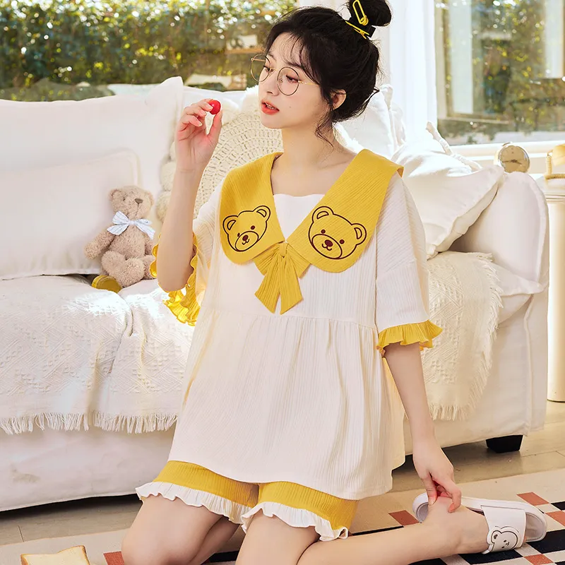 ROMANTIC·SPRING Pajama Set Women's Image Color-6