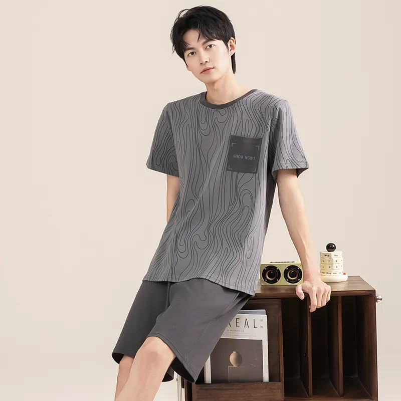 ROMANTIC·SPRING Pajama Set Men's-5