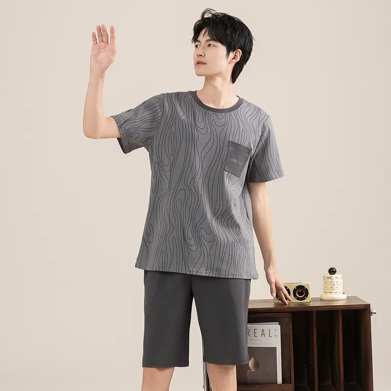 ROMANTIC·SPRING Pajama Set Men's-3