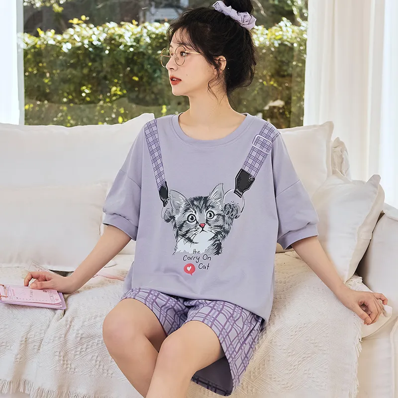 ROMANTIC·SPRING Pajama Set Women's Image Color-1