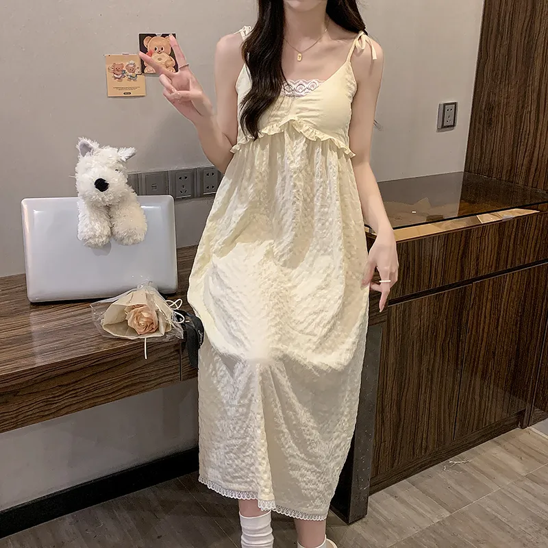 ROMANTIC·SPRING Nightgown Set Women's-1