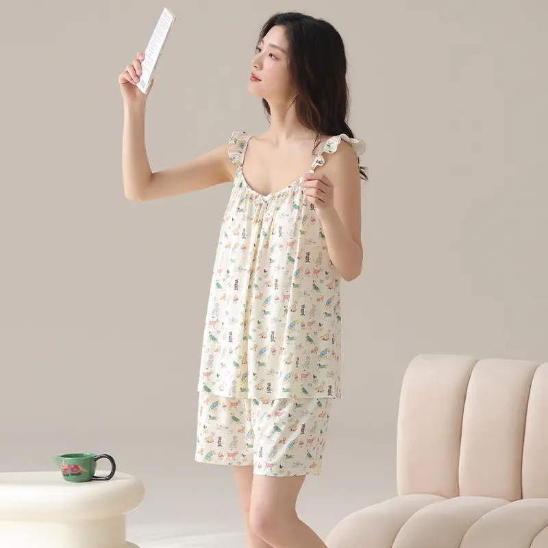 ROMANTIC·SPRING Pajama Set Women's-2