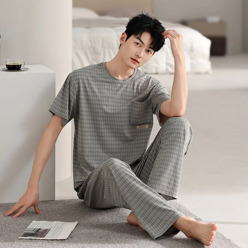 ROMANTIC·SPRING Pajama Set Men's-4