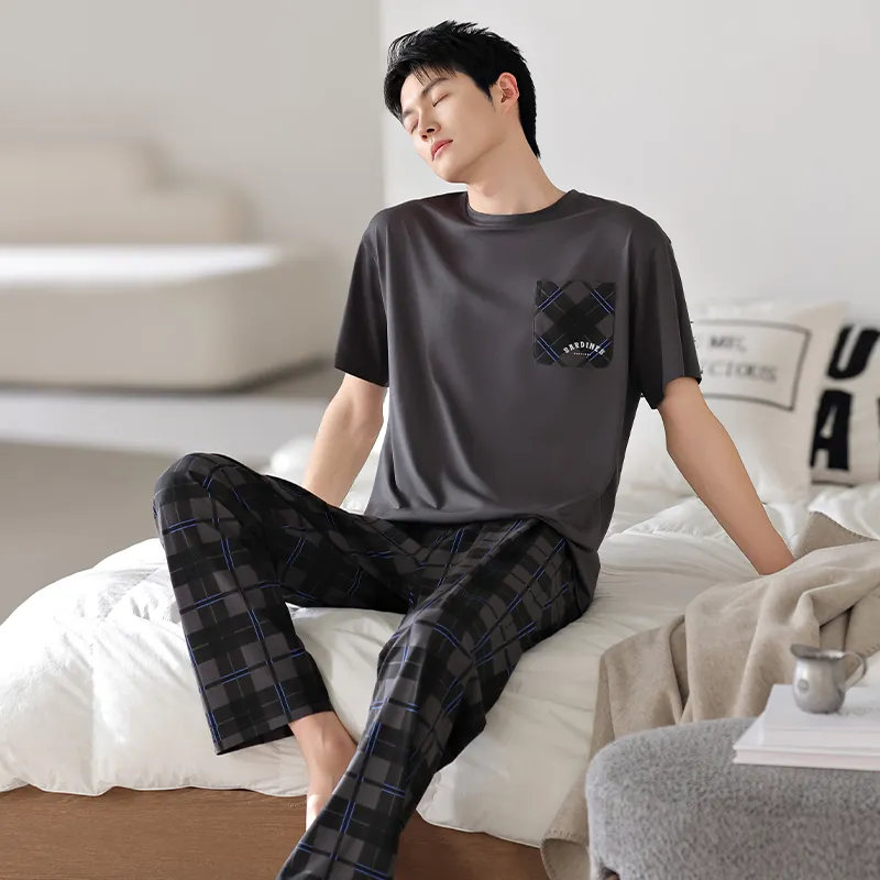 ROMANTIC·SPRING Pajama Set Men's-4