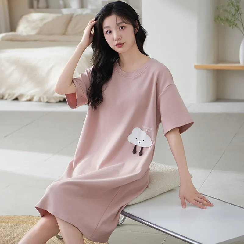 ROMANTIC·SPRING Nightgown Women's Image Color-1