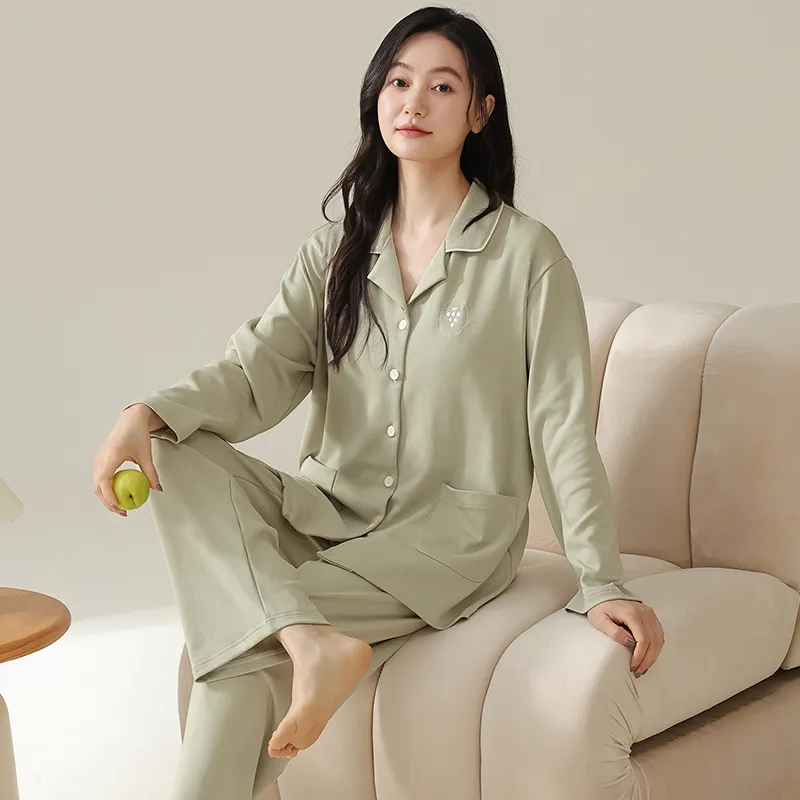 ROMANTIC·SPRING Pajama Set Women's Image Color-5