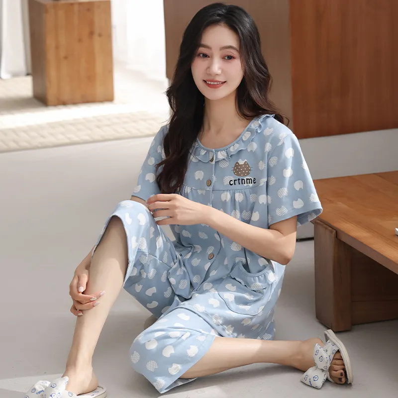 ROMANTIC·SPRING Pajama Set Women's-1