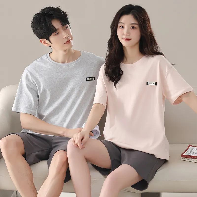 ROMANTIC·SPRING Pajama Set Unisex Image Color-5