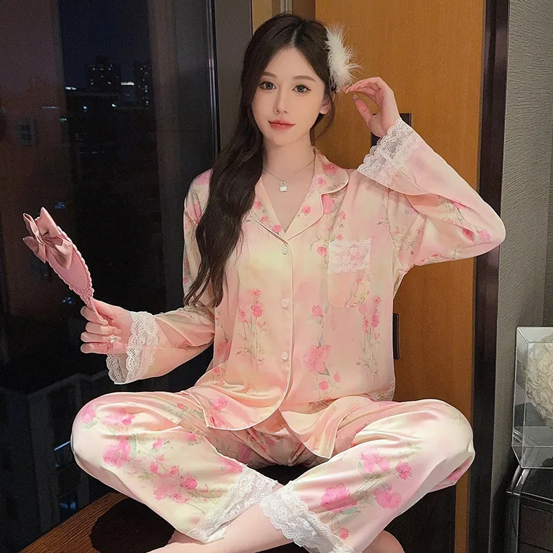 ROMANTIC·SPRING Pajama Set Women's-1