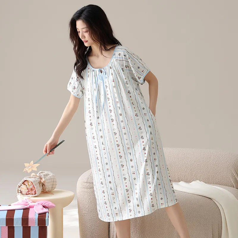 ROMANTIC·SPRING Nightgown Women's-3