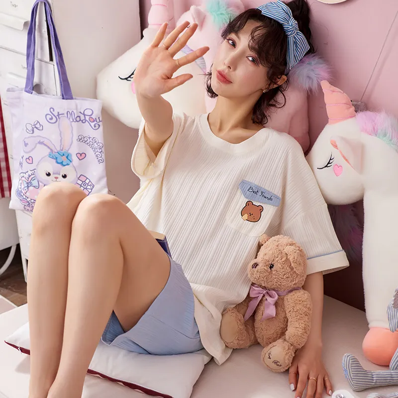 ROMANTIC·SPRING Pajama Set Women's Image Color-1