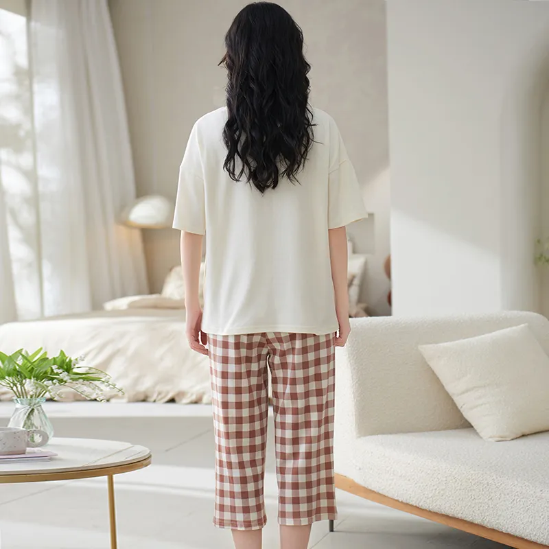 ROMANTIC·SPRING Pajama Set Women's Image Color-7