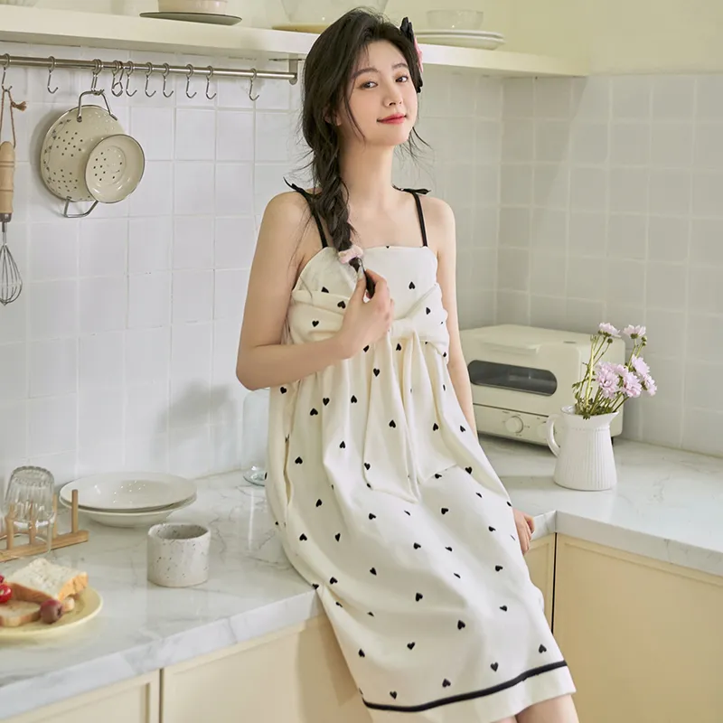 ROMANTIC·SPRING Nightgown Women's Image Color-6