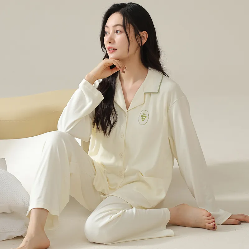 ROMANTIC·SPRING Pajama Set Women's Image Color-4