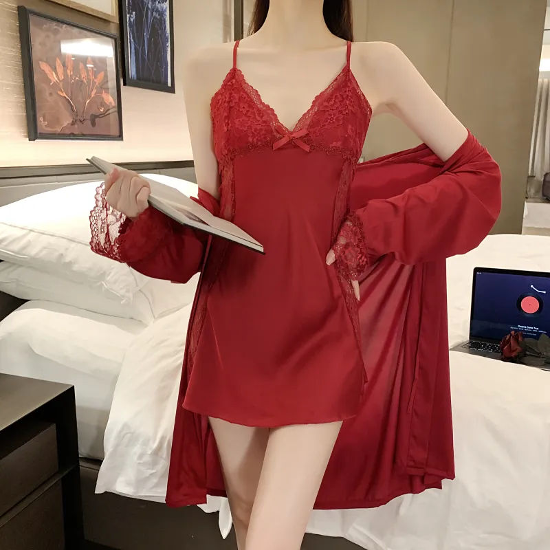 ROMANTIC·SPRING Pajama Set Women's-2