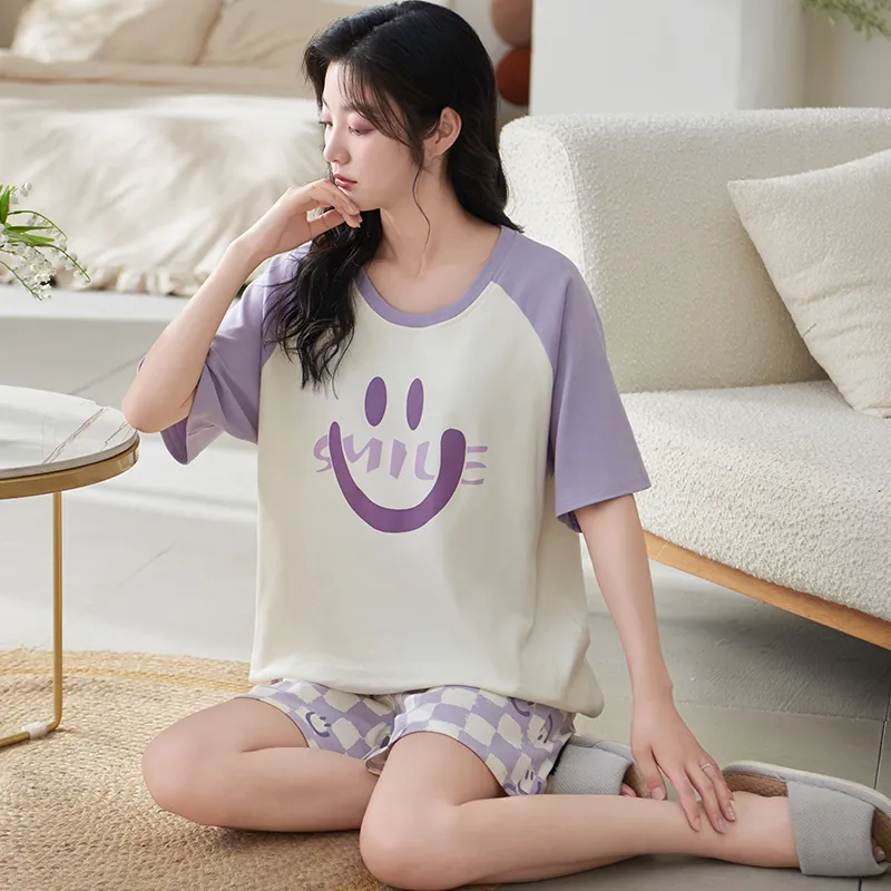 ROMANTIC·SPRING Pajama Set Women's Image Color-4