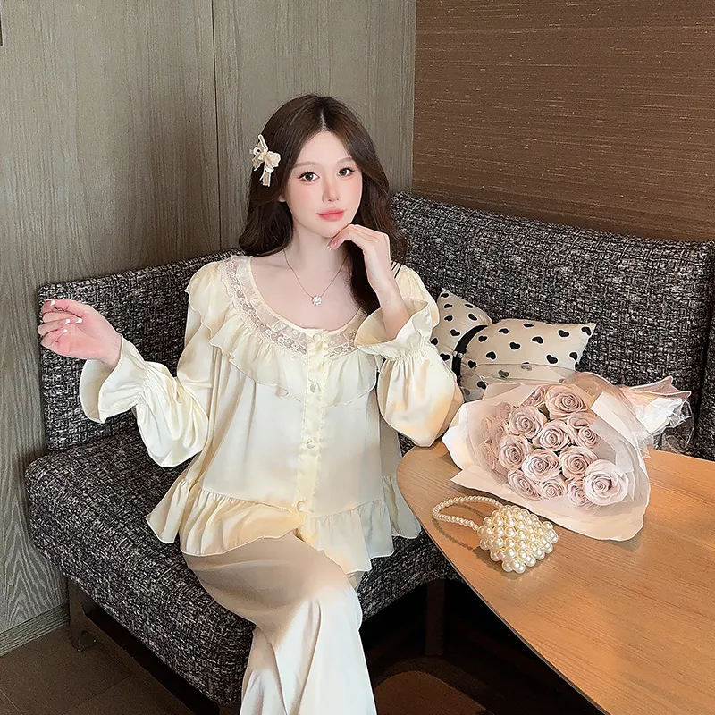 ROMANTIC·SPRING Pajama Set Women's-5