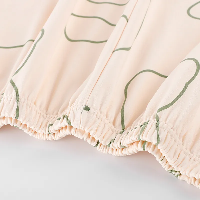 ROMANTIC·SPRING Pajama Pants Women's Image Color-3