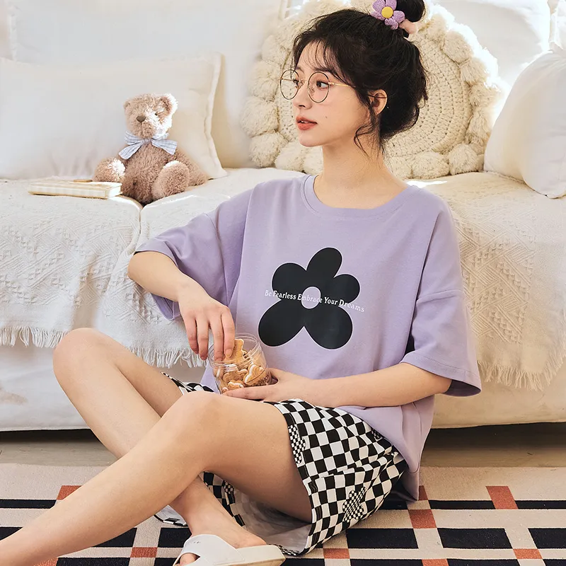 ROMANTIC·SPRING Pajama Set Women's Image Color-5