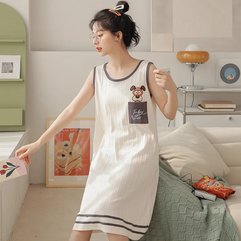 ROMANTIC·SPRING Nightgown Women's Image Color-3