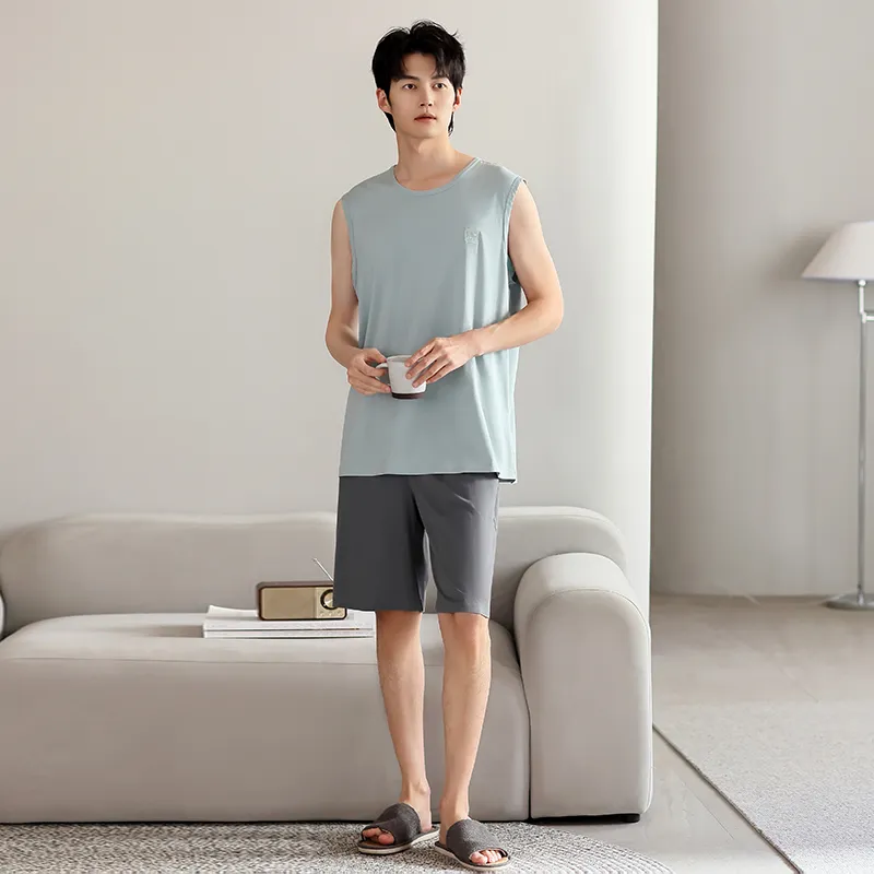 ROMANTIC·SPRING Pajama Set Men's-4