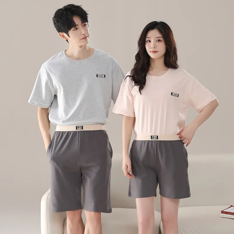 ROMANTIC·SPRING Pajama Set Unisex Image Color-3