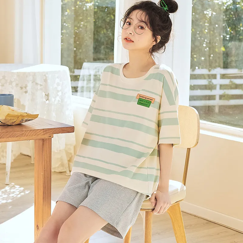 ROMANTIC·SPRING Pajama Set Women's Image Color-7