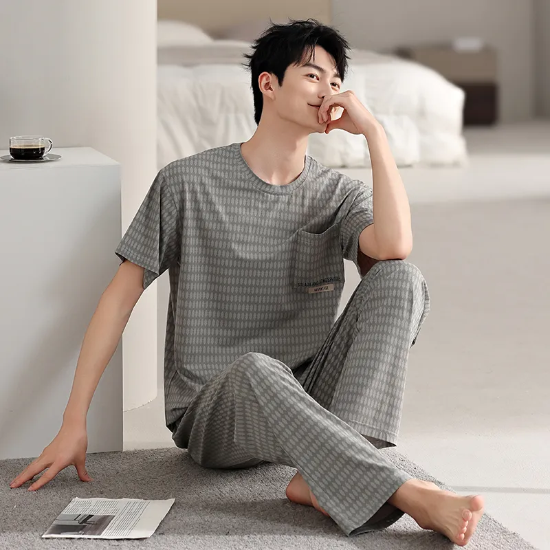 ROMANTIC·SPRING Pajama Set Men's-3