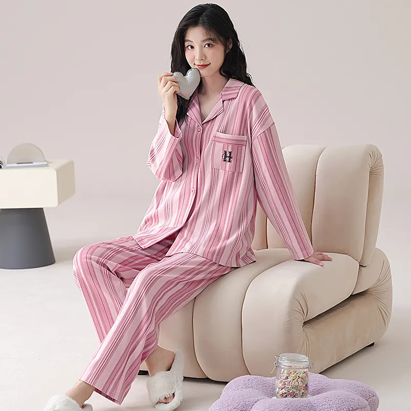 ROMANTIC·SPRING Pajama Set Women's Image Color-3