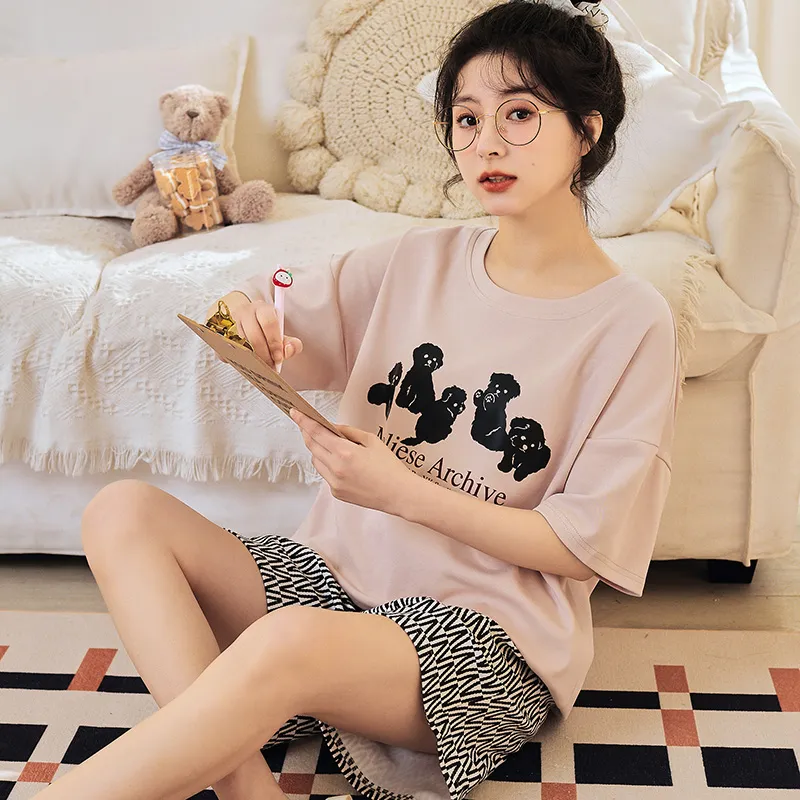 ROMANTIC·SPRING Pajama Set Women's Image Color-5