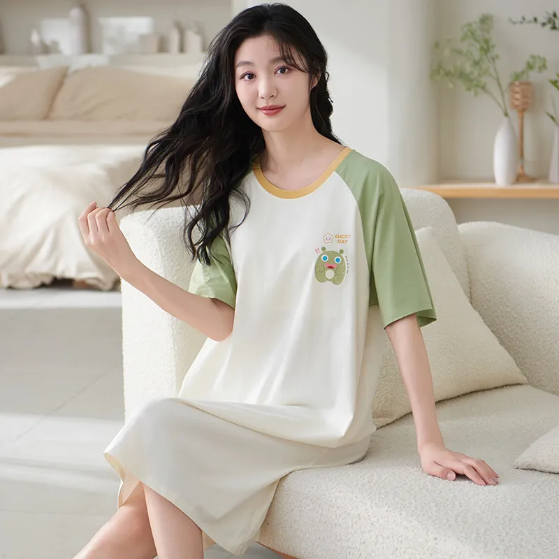 ROMANTIC·SPRING Nightgown Women's Image Color-1
