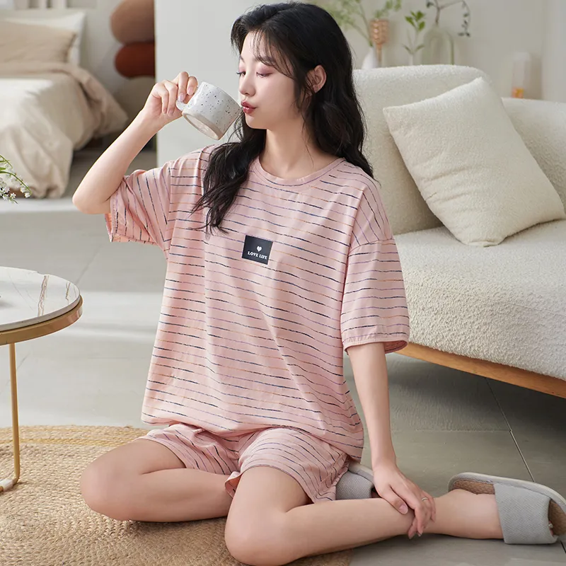 ROMANTIC·SPRING Pajama Set Women's Image Color-5