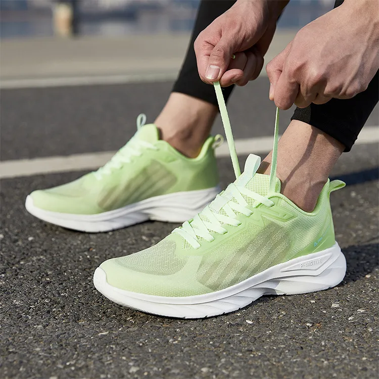 PEAK Qingyi Cushioned Slip Resistant Abrasion Resistant Low Top Casual Running Shoes Men's-27