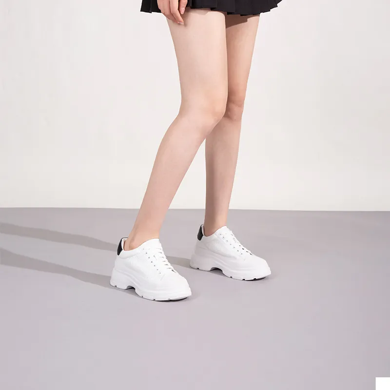 Anthony Miles Water Dye Stylish Skateboarding Shoes Women's White Black-6