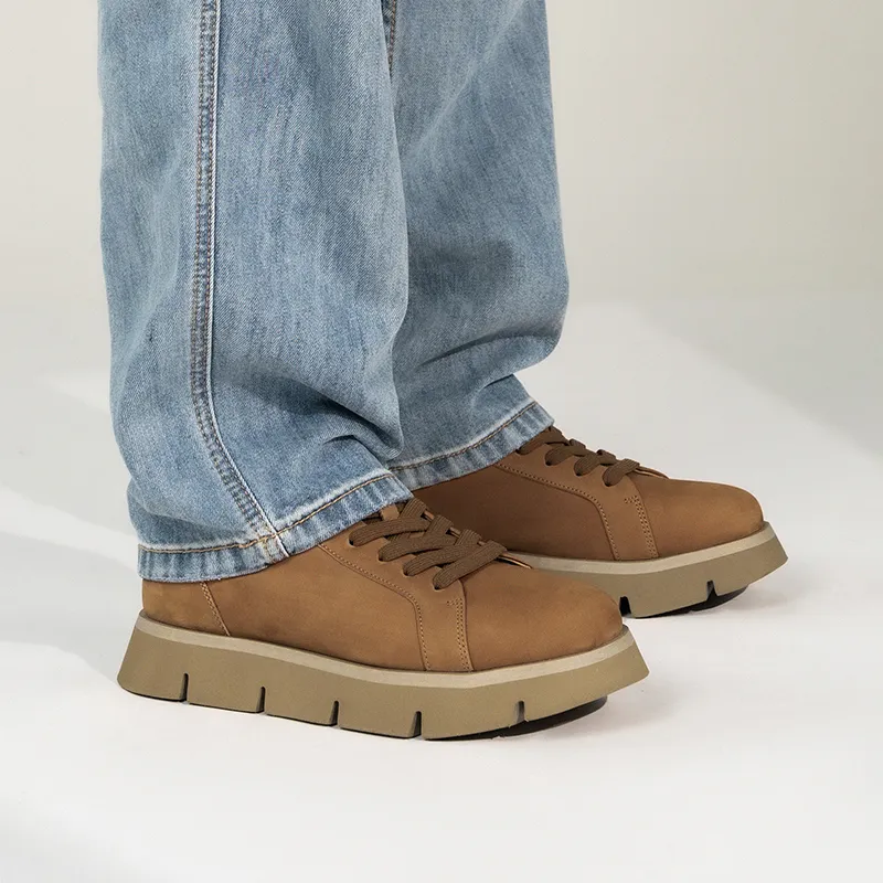 Anthony Miles Casual Shoes Men's Yellow-5