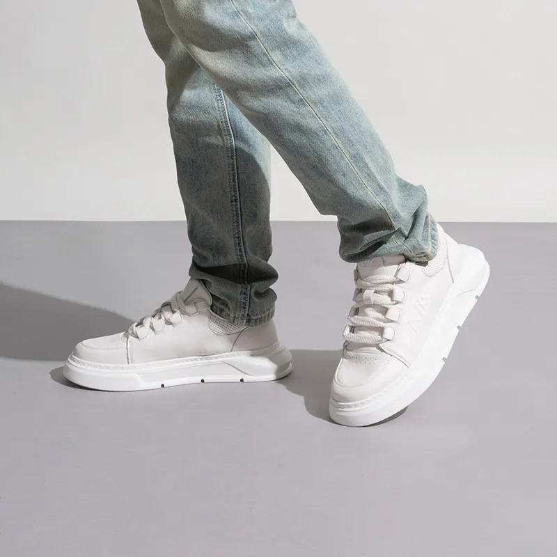 Anthony Miles Low Top Skateboard Shoes Men's Ecru-5