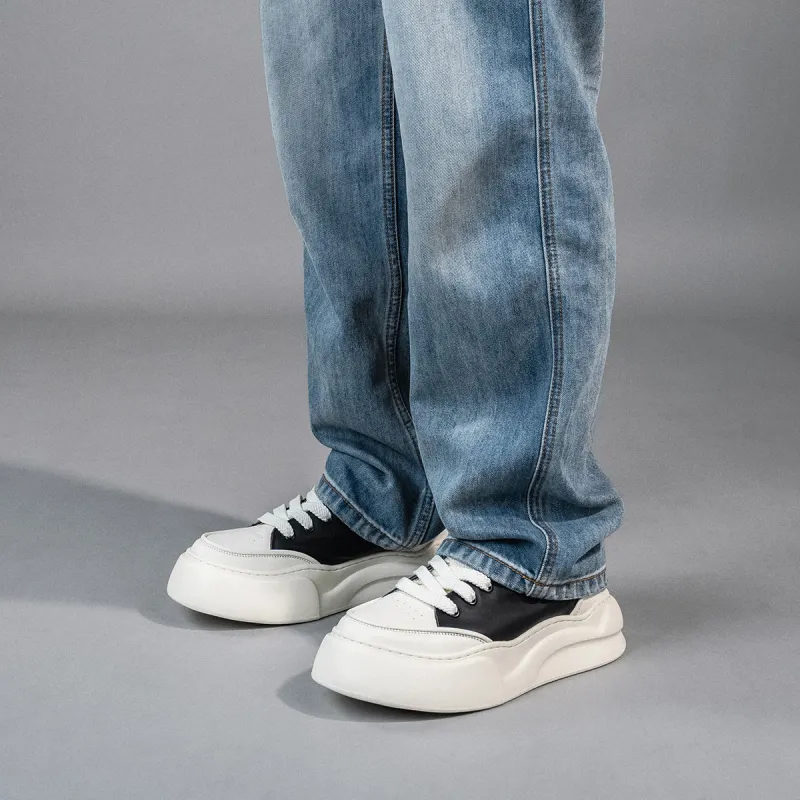 Anthony Miles Anti-Slip And Wear-Resistant Height Increasing Low-Top Skateboard Shoes Men's-7