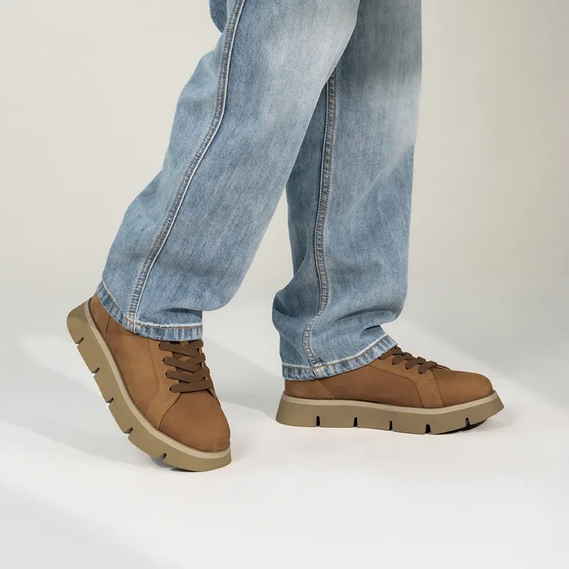 Anthony Miles Casual Shoes Men's Yellow-6