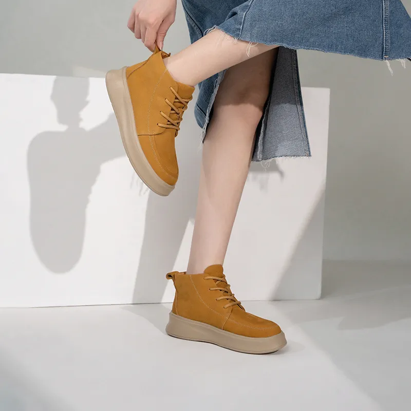 Anthony Miles Ankle Boots Women's Brown-5