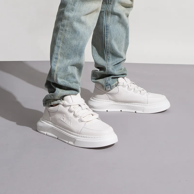 Anthony Miles Low Top Skateboard Shoes Men's Ecru-6