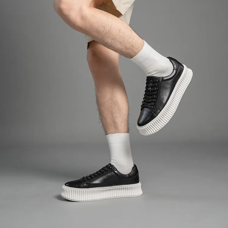 Anthony Miles Anti-Slip And Wear-Resistant Height Increasing Low-Top Skateboard Shoes Men's-25
