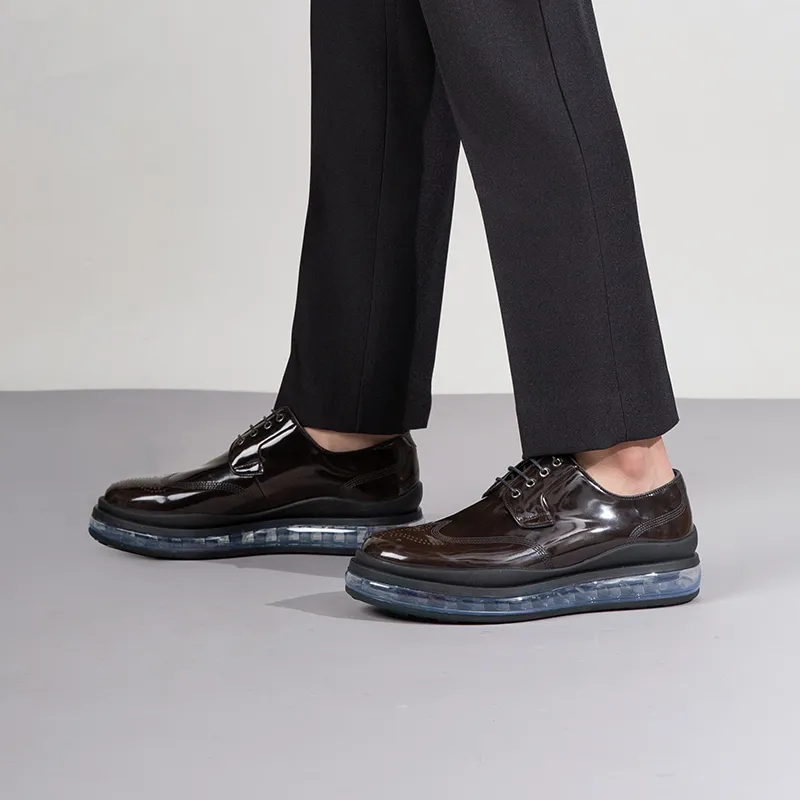 Anthony Miles Dress Shoes Men's Coffee-5