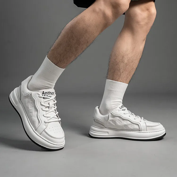 Anthony Miles Slip Resistant Height Increasing Low Top Skateboard Shoes Men's-16