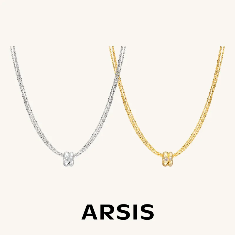 Arsis Copper Alloy Necklaces Unisex-1