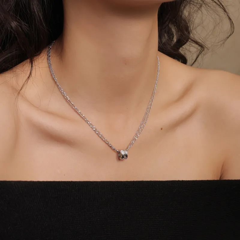 Arsis Copper Alloy Necklaces Unisex-4